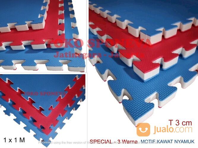 Matras Beladiri / Matras Karate / Matras Muay Thai / Matras Silat UK 1 X 1 M