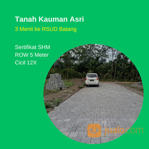 Tanah Bisa Cash/Tempo, Lokasi Dekat Alfamart Kalisalak, Tanah Batang