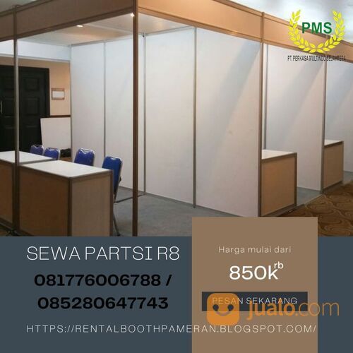 PARTISI R8 UNTUK STAND PAMERAN JAKARTA