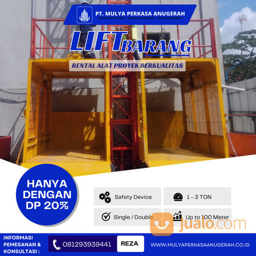 LIFT BARANG MAKASSAR | SEWA LIFT BARANG MAKASSAR | RENTAL ALAT PROYEK MURAH & BERKUALITAS