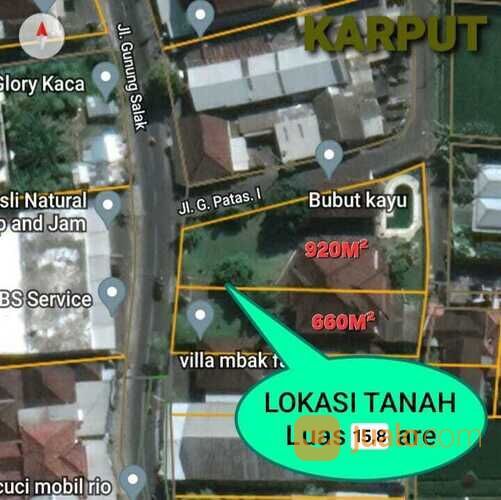 Dikontrakan Tanah 15,8 are, Jl. Raya Gunung Salak Gn. Patas Padangsambian Denpasar