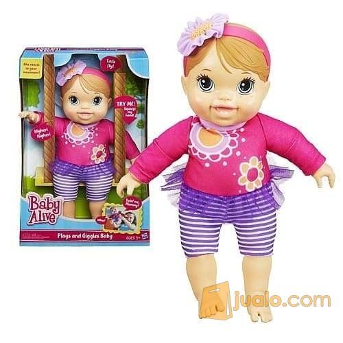baby alive plays and giggles