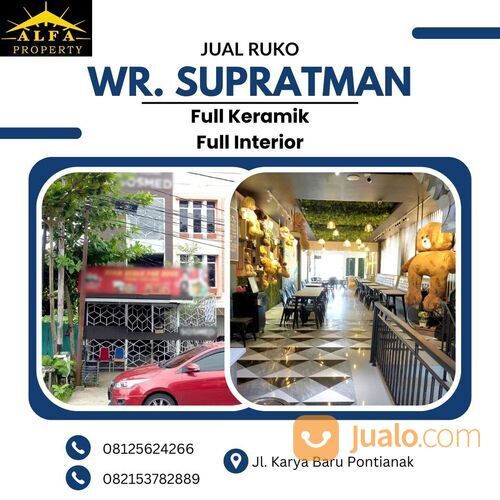 Alfa Property Ruko WR Supratman Kota Pontianak