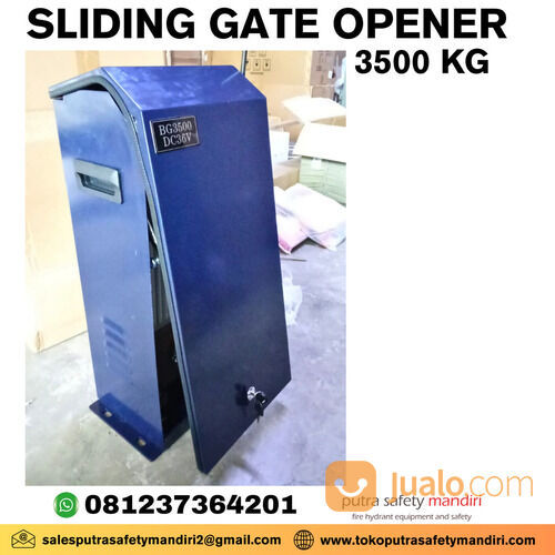 SLIDING GATE MESIN PAGAR GERBANG OTOMATIS 3500 KG FULLSET