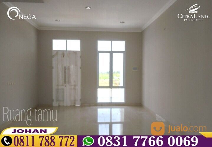 Rumah Mewah View Danau CitraLand Palembang