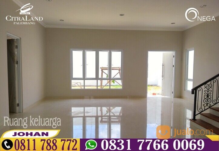 Rumah Mewah View Danau CitraLand Palembang