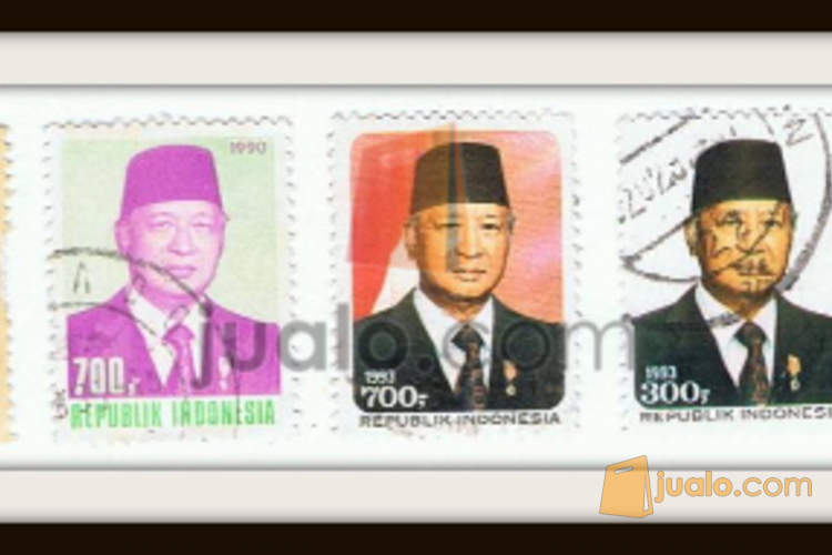 22 Lembar Perangko Indonesia Tahun 1990 1993 And 1999 Seri Soeharto