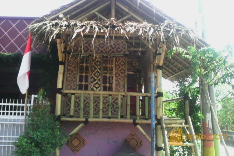  Saung  Bambu  Gazebo Gasebo saung bambu Tangerang  Jualo