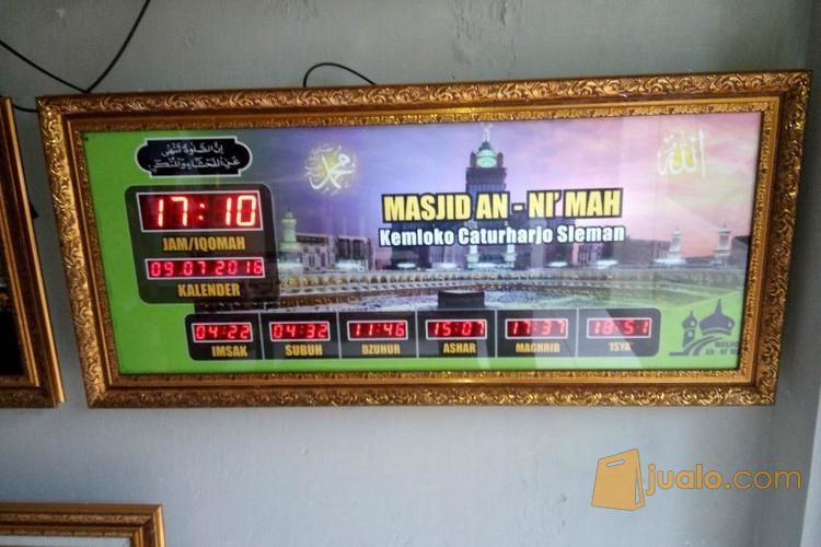 Jam Solat Digital Masjid Kab Sleman Jualo