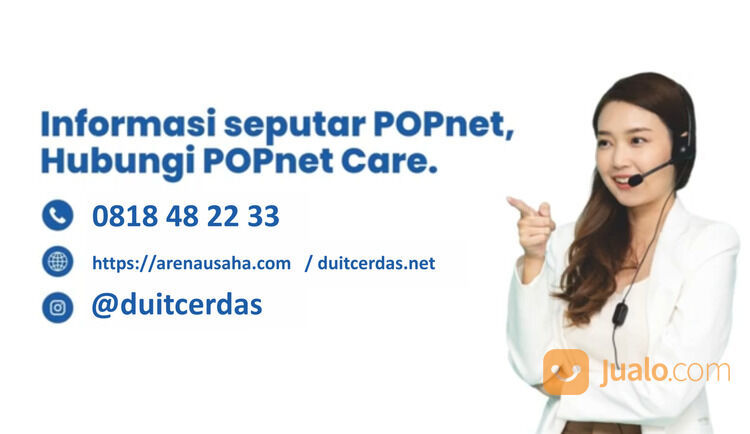 POPnet Wifinya Orang Bekasi Kota Tanpa FUP Anti Lemot Termurah Harganya