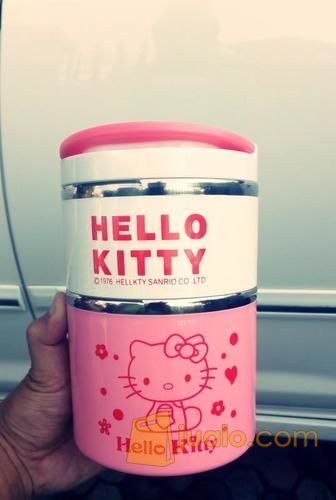 Rantang 2 Susun Karakter Hello Kitty