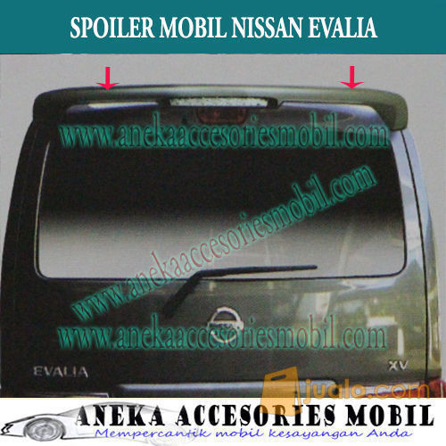 Spoiler dan Lampu Mobil Nissan Evalia