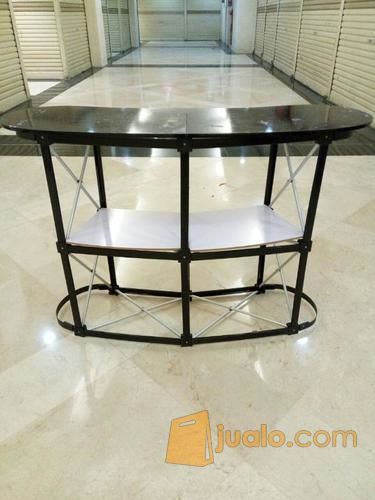 Pop Up Table / Meja Rak Promosi Khusus Pameran Counter Mall Kantor Resto Murah