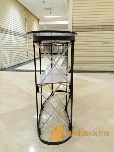 Pop Up Table / Meja Rak Promosi Khusus Pameran Counter Mall Kantor Resto Murah