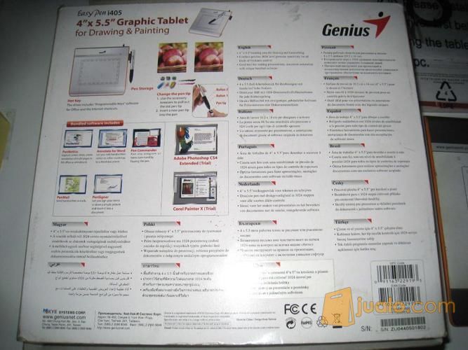 Graphic Tablet Pen Mouse Genius Easy Pen I405