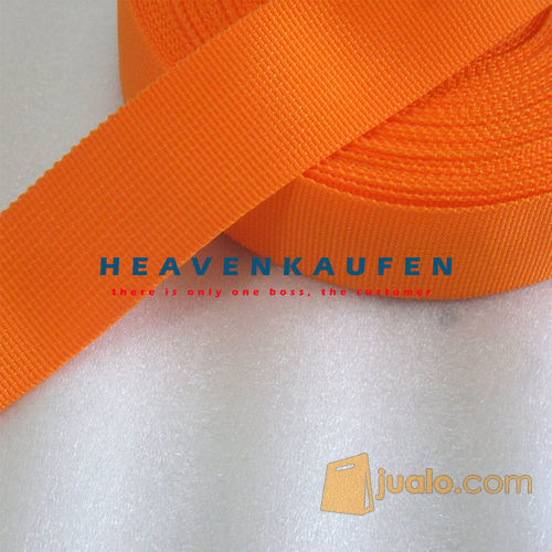 Tali Webbing 3,8 cm Orange Meteran