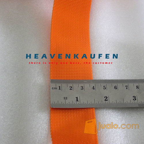 Tali Webbing 3,8 cm Orange Meteran