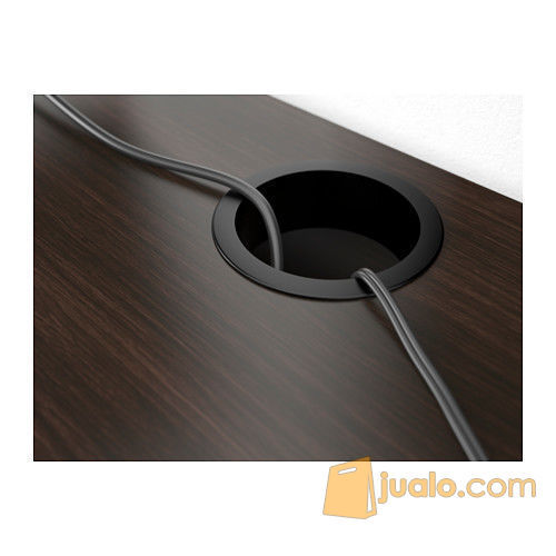 IKEA MICKE Meja Komputer / Kerja / Belajar 105x50 cm, hitam-cokelat