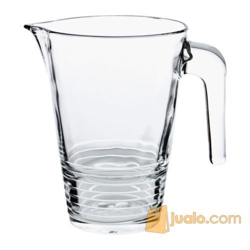 IKEA VANLIG Pitcher Glass / Container Minuman, 1 Liter, Kaca Bening