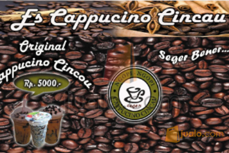 Spanduk Cappucino Cincau