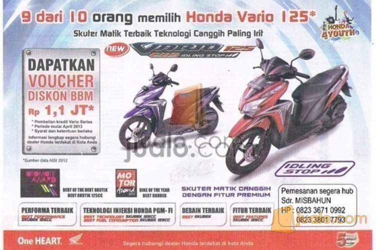 Vario Tecno 125 Cbs Iss Kediri Jualo