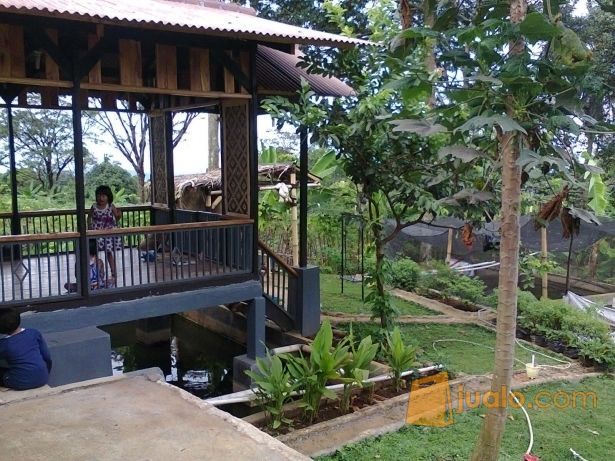  Rumah Ada Kolam Ikan LT 1100m Kab Bogor Jualo