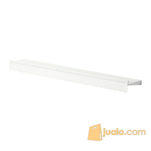 Ikea Skurar ~ Ambalan Rak Besi Putih 70Cm Motif Renda | Picture Ledge