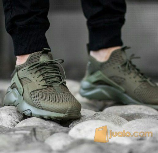 camo huaraches green