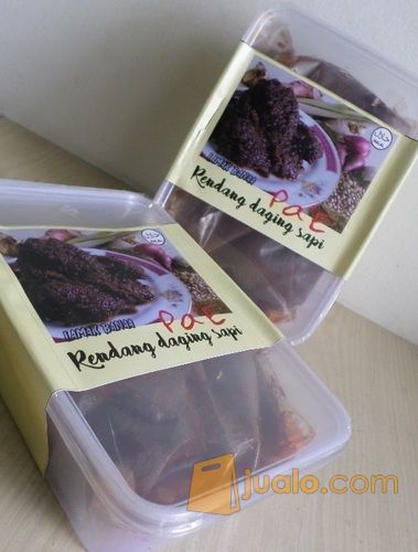 Rendang Daging Sapi Dalam Kemasan Kab Bogor Jualo