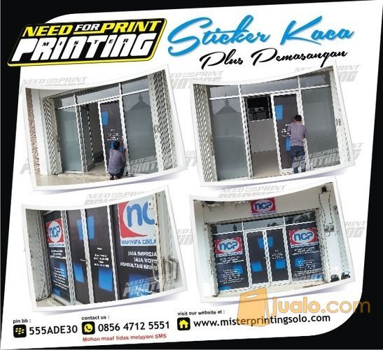 Pusat Bikin Stiker  Kaca  Oneway di  Solobaru Colomadu 