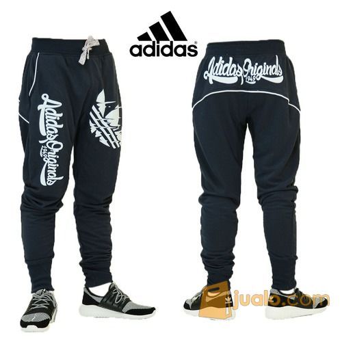  Celana  Training  Adidas Hitam  Crlana Jogger Pria  Cimahi 