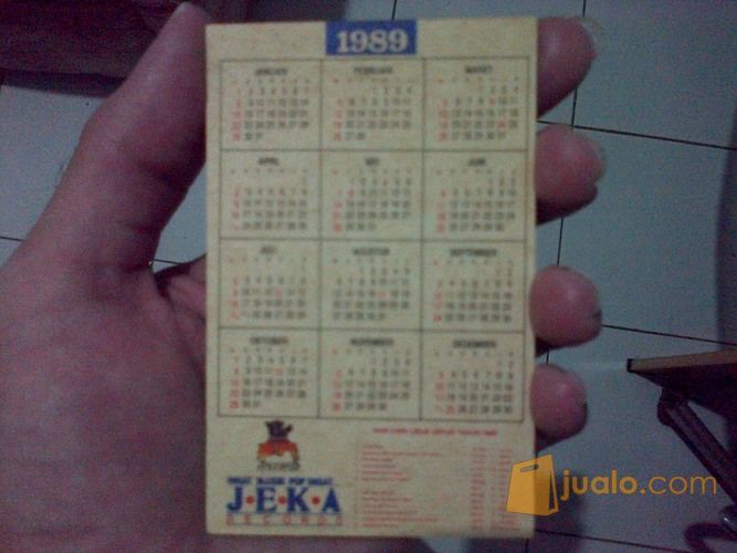 Kalender 1989 Mini Depok Jualo