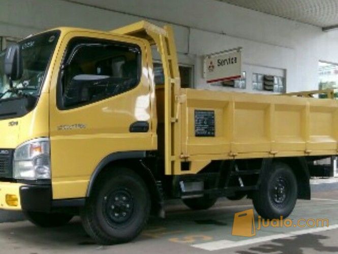 canter 110ps mitsubishi engkel bak besi colt diesel paket credit dp