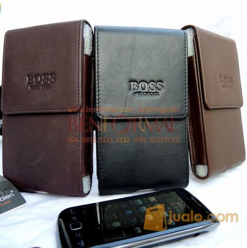 Phone Case Genuine Leather Kulit Sapi Asli Sarung Hp Potrait