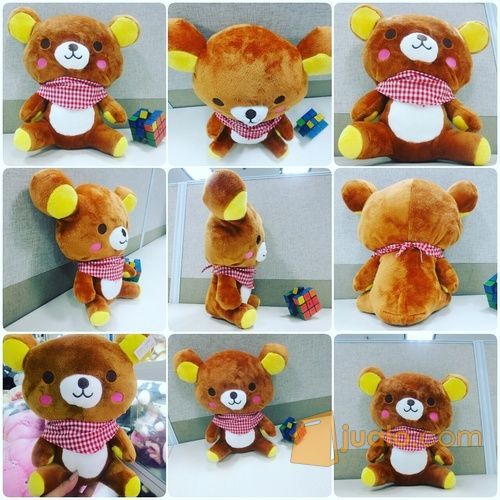 Boneka mainan anak karakter tokoh fiksi beruang animasi Boneka mainan anak karakter tokoh fiksi beruang animasi