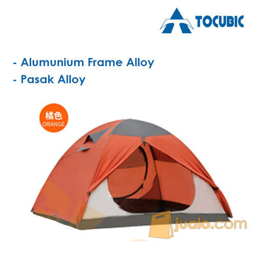 Tenda Camping Tocubic T1 2P Aluminum Frame Alloy