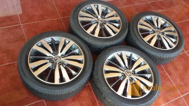 velg oem honda jazz rs 2015 ring 16 + ban turanza | Kab. Sidoarjo | Jualo