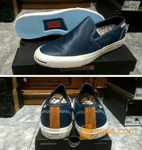 Sepatu Converse Slip On Jp II Leather 