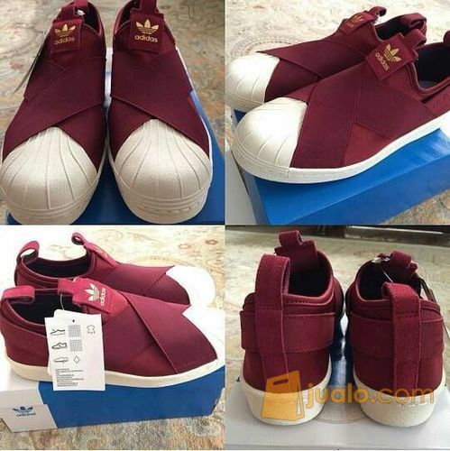 original superstar slip on marron