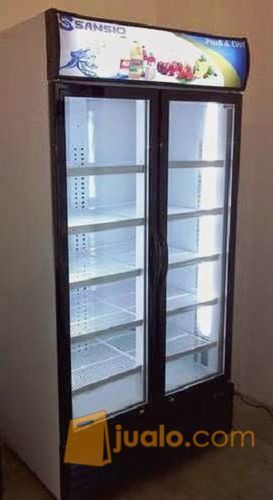 SHOWCASE COOLER 2 PINTU SANSIO KAPASITAS 1188 LITER SAN-1188