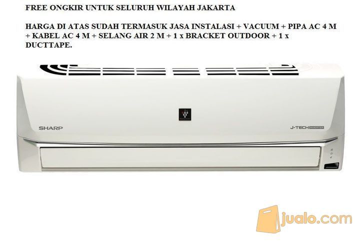 Ac Sharp 1 1 2 Pk Inverter Plasmacluster Ah Xp13shy Freon R410a Jakarta Barat Jualo 