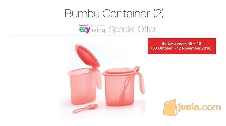 Tupperware Bumbu Container 2 Penyimpan Bumbu Tangerang Jualo