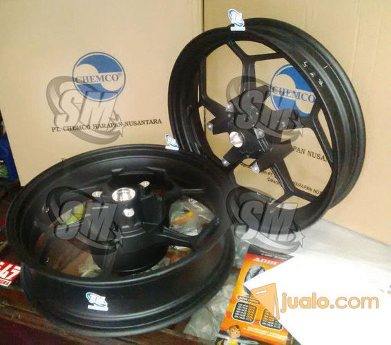  Velg  Chemco Wide Rim For Kawasaki Ninja  250  Fi HITAM 