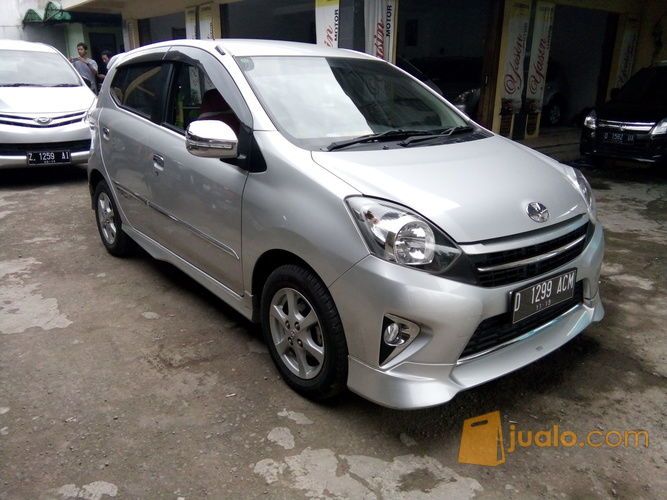  Toyota  Agya  G TRD matic 2014 silver istimewa Bandung  Jualo