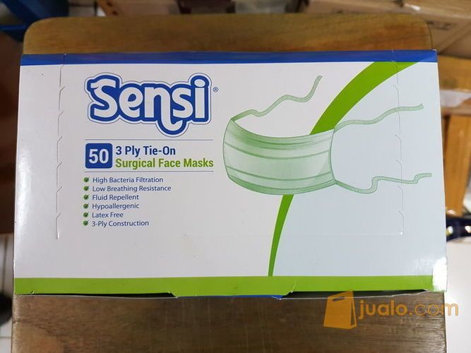 daftar bahan penukar kemenkes Sensi Masker Tie On Tali isi 50 pc Jakarta Barat Jualo