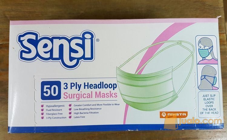  Sensi  Masker  Headloop isi  50 pcs Jakarta Barat Jualo