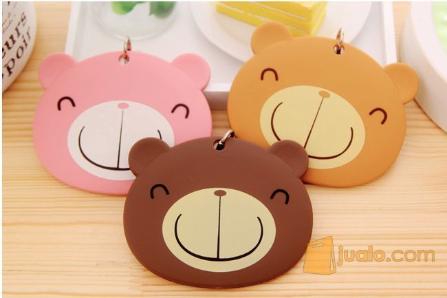 Gantungan Kartu/ Gantungan Kunci Bear, Rilakkuma n Panda