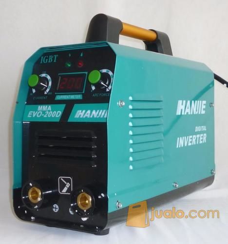  Mesin  Las  Hanjie Inverter Digital HANJIE EVO 200D Kab 