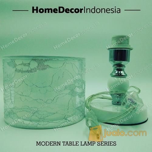 Lampu Meja  Sudut  Nakas Kamar Tidur Modern Minimalis Shabby  