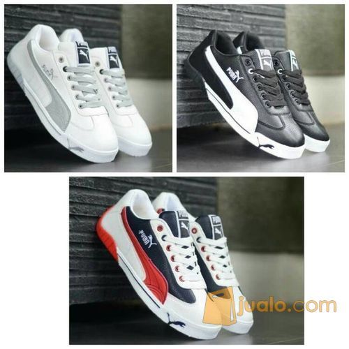 Sepatu Sneakers Casual Santai Pria 